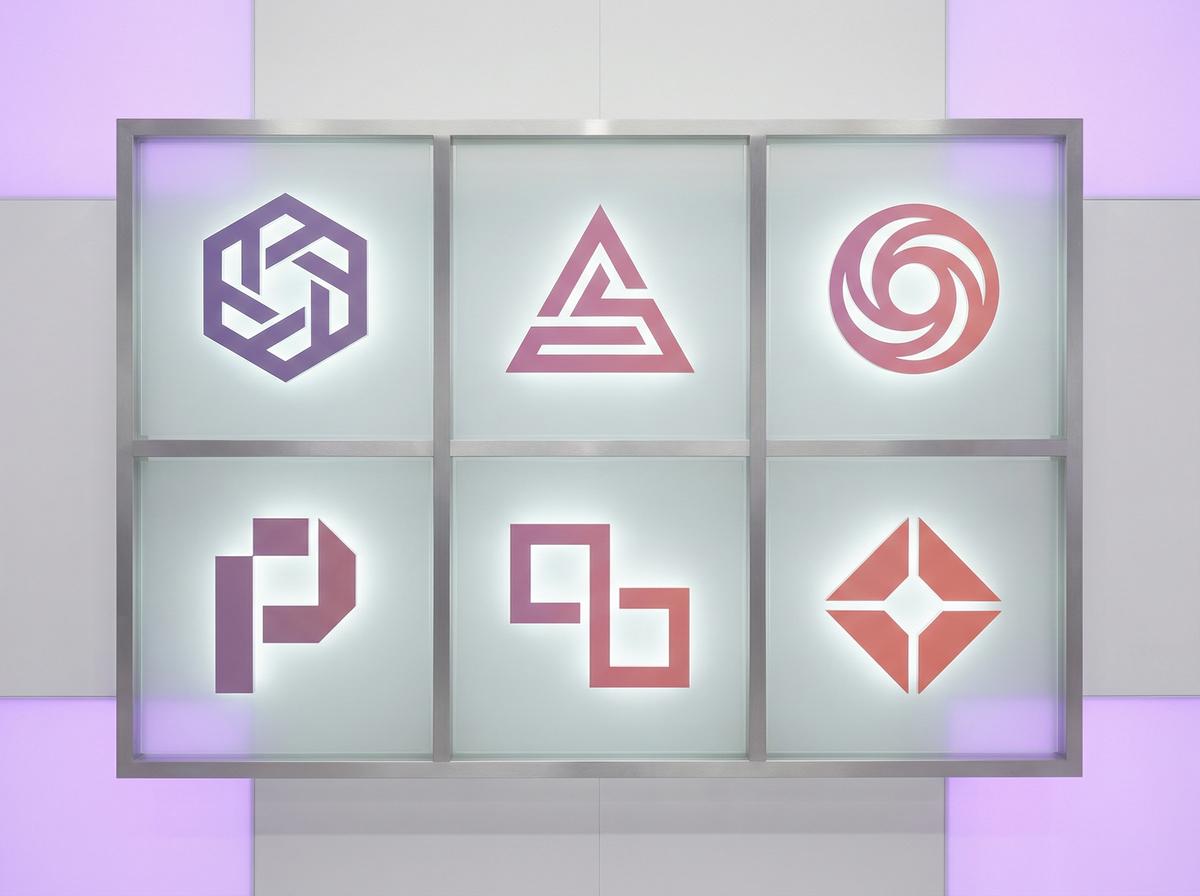 玩物社区合作影视品牌Logo墙